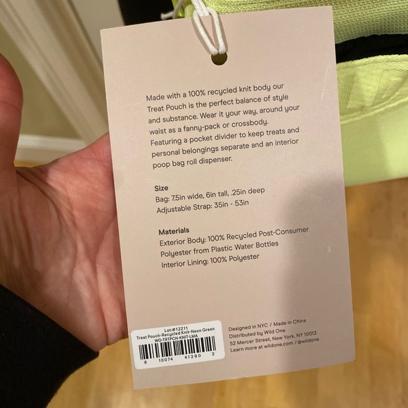 NEW WILD ONE Treat Pouch and Poop Bag Carrier 💩 💚 - Picture 4 of 11